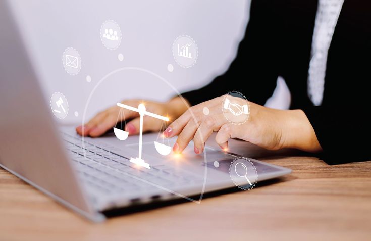 Law firm team using paralegal outsourcing for legal research