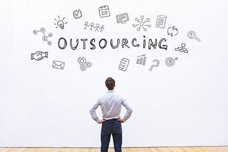 Global outsourcing effects connecting businesses and economies.